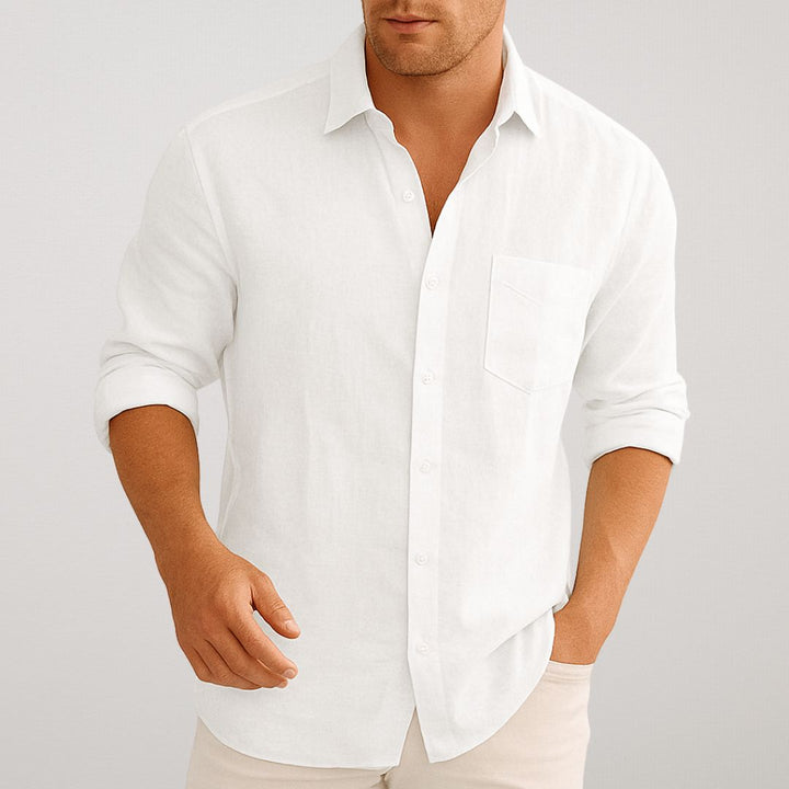 Linen Look Summer Shirt