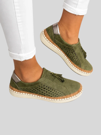 Women's Breathable Elastic Arch Support Slip On Shoes