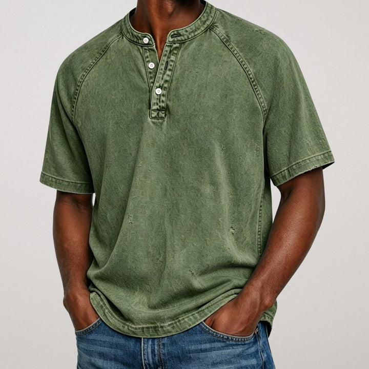 Brooks Vintage Henley Polo