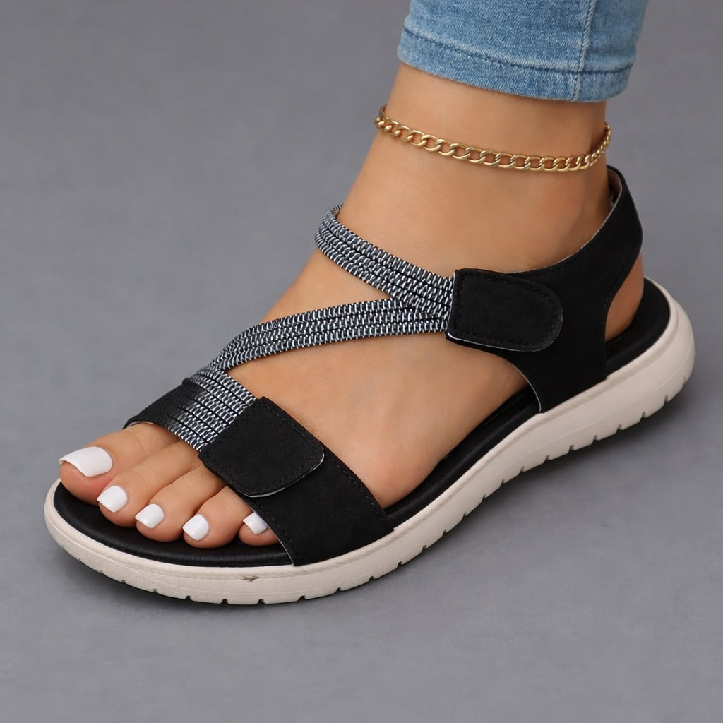 Women's Cushioned Multi Strap Walking Sandals