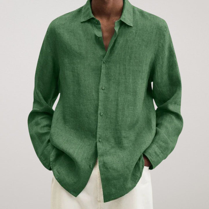 Cotton Premium Linen Look Shirt