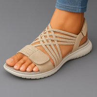 Women's Lightweight Strappy Cushioned Walking Sandals