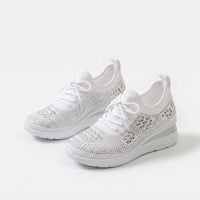Women's Supportive Breathable Embellished Sneakers