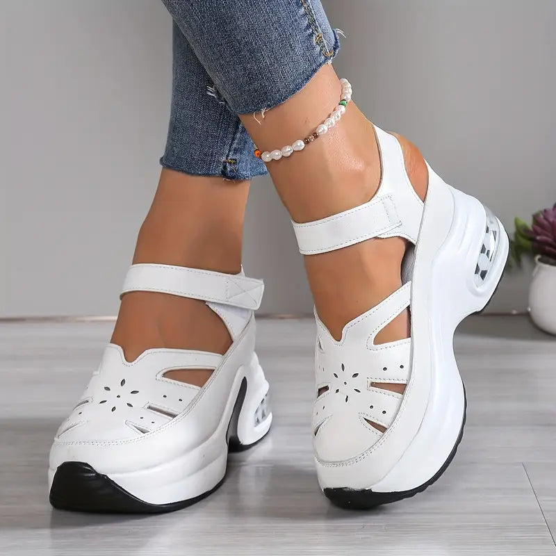 Women's Supportive Arch Platform Walking Sandals