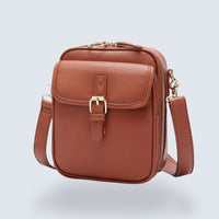 Women's Built-In Wallet Shoulder Bag