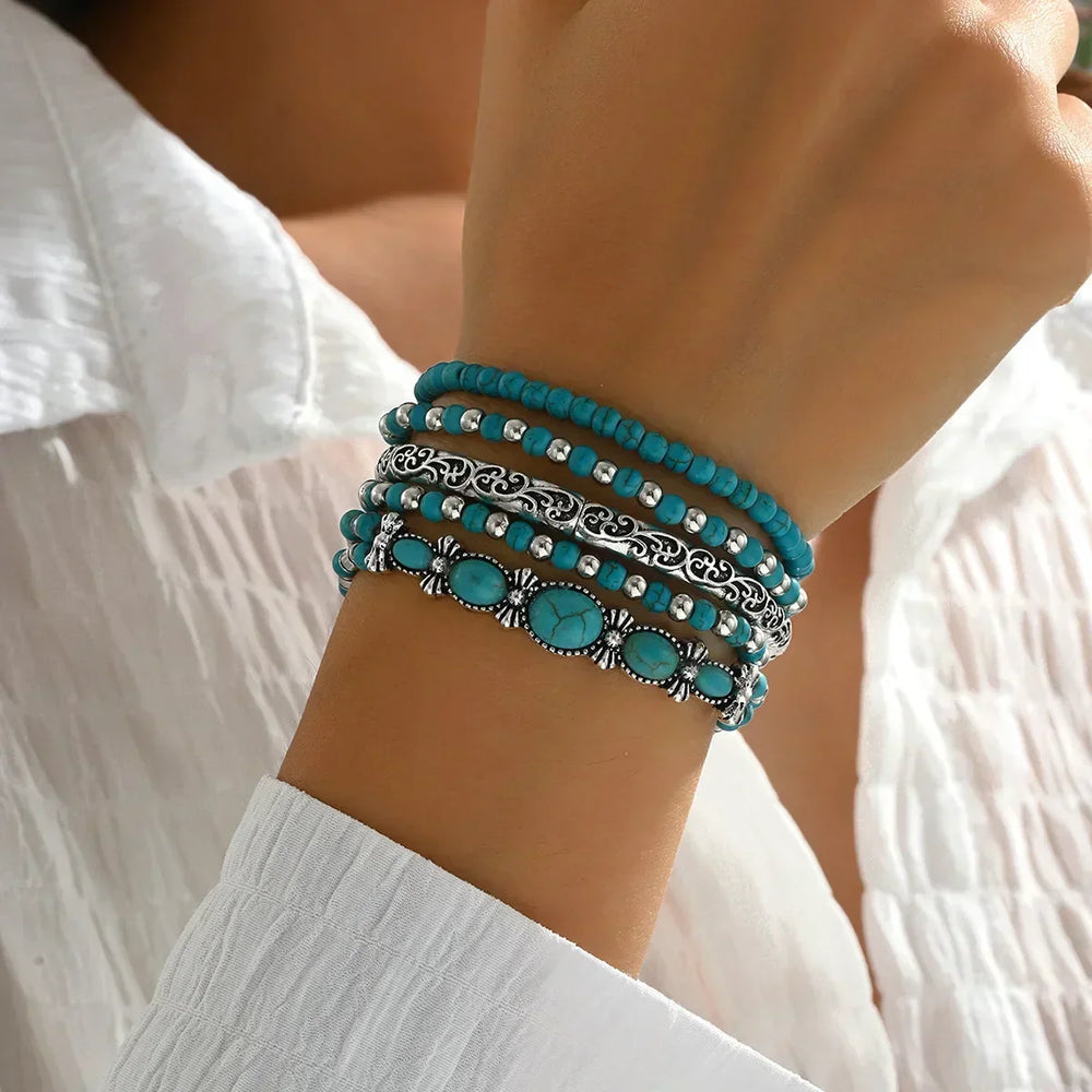 Women's Beaded Bohemian Bracelet