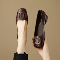 Women's Soft Cushioned Leather Flats