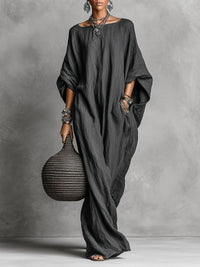 Women's Sleeveless Oversized Flowing Maxi Dress